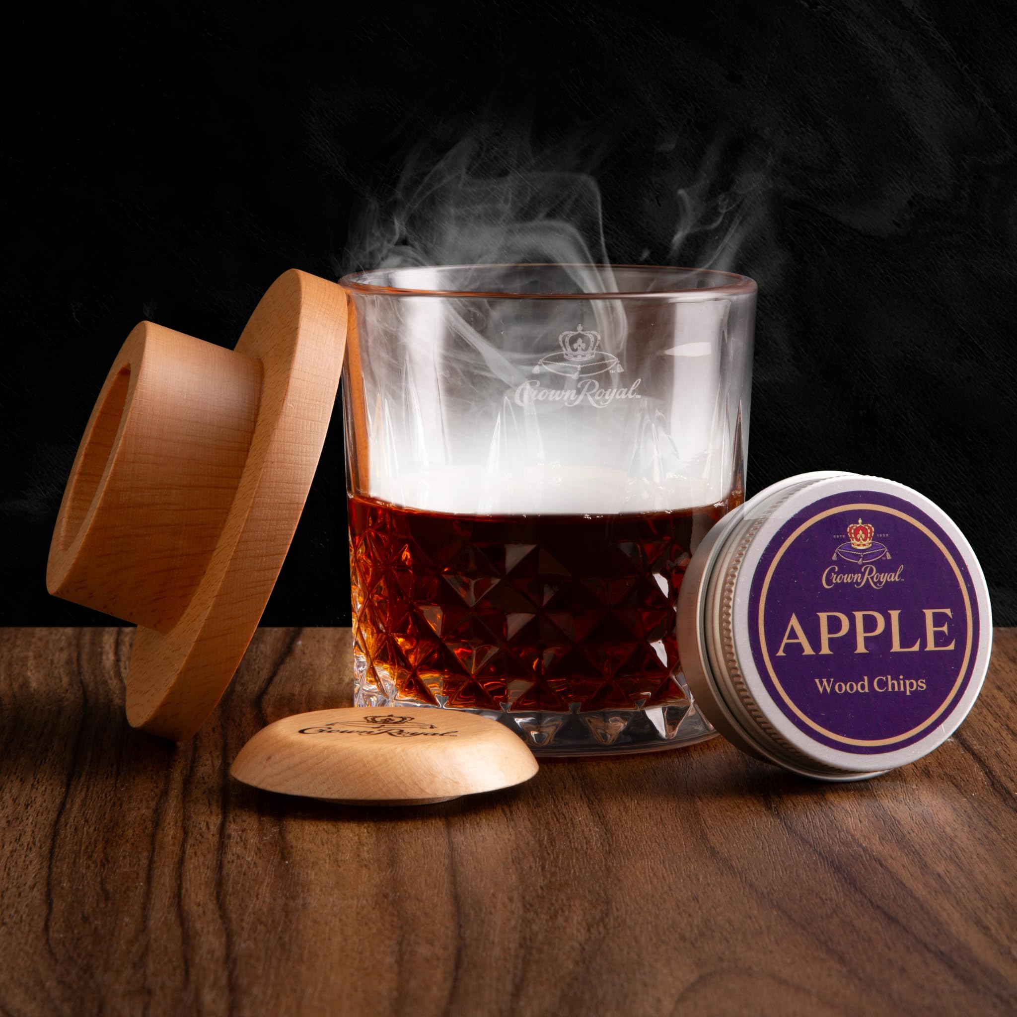 Crown Royal Cocktail Smoking Kit – Premium 10-Piece Whiskey Smoker Set